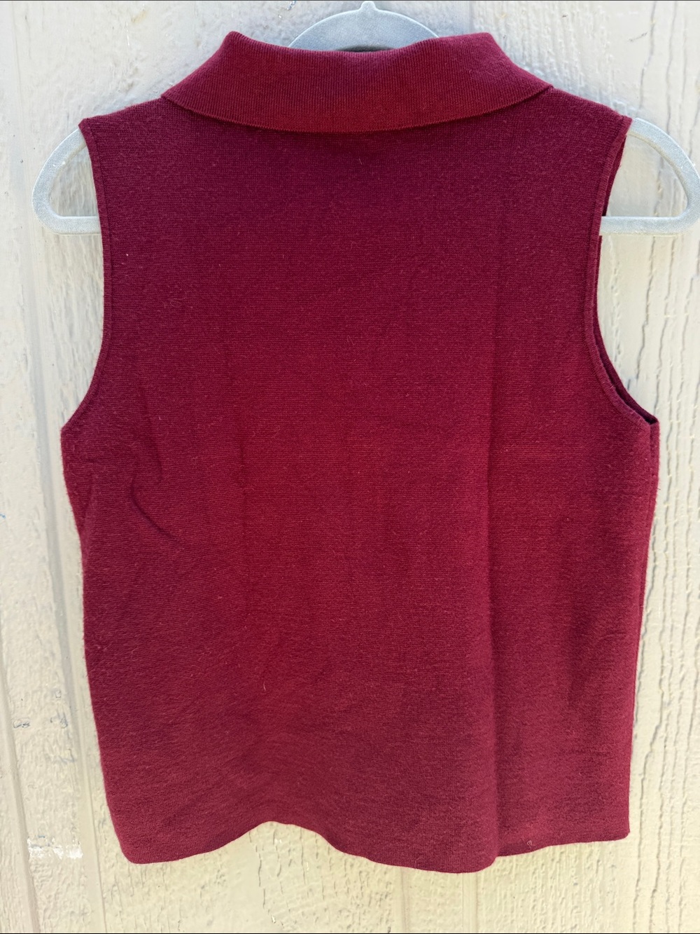 Camila Coelho Sleeveless Zip-Front Polo Top Size: S - Picture 5 of 7